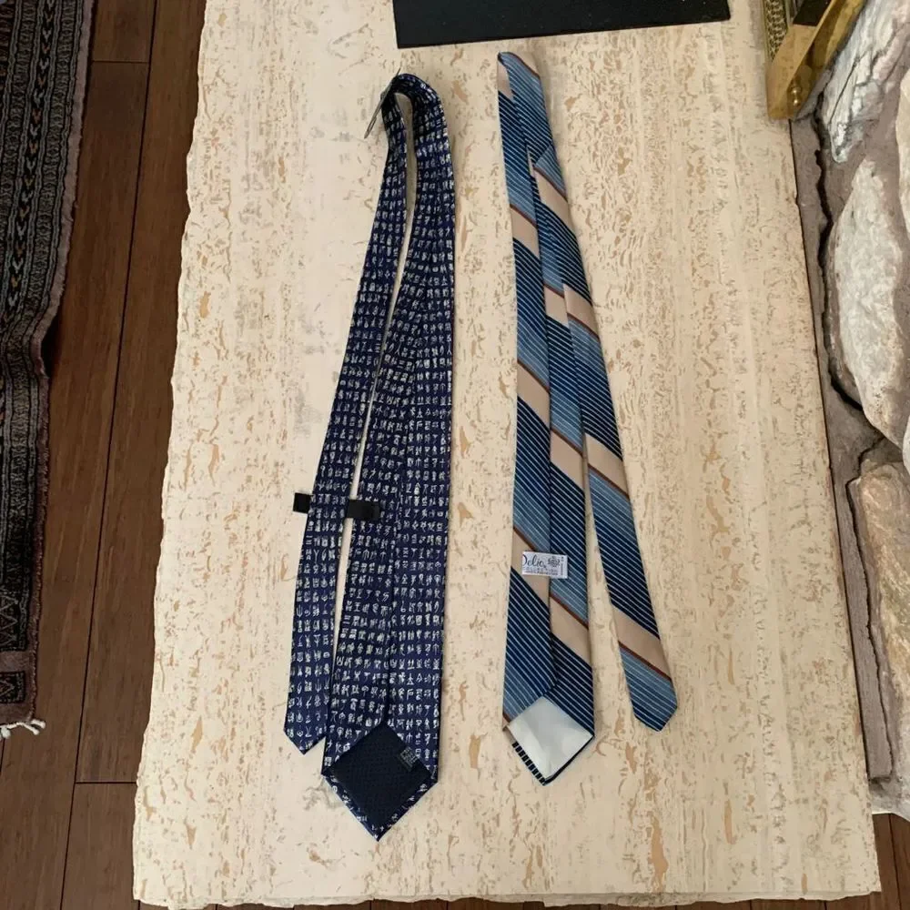 👔Set of 2 ties - Picture 12 of 12
